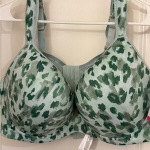Ashley Stewart Plunge Butterfly Bra